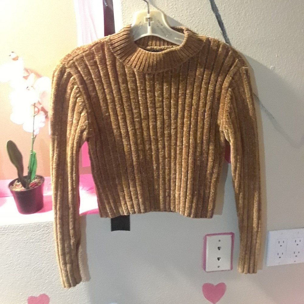 Orange sweater